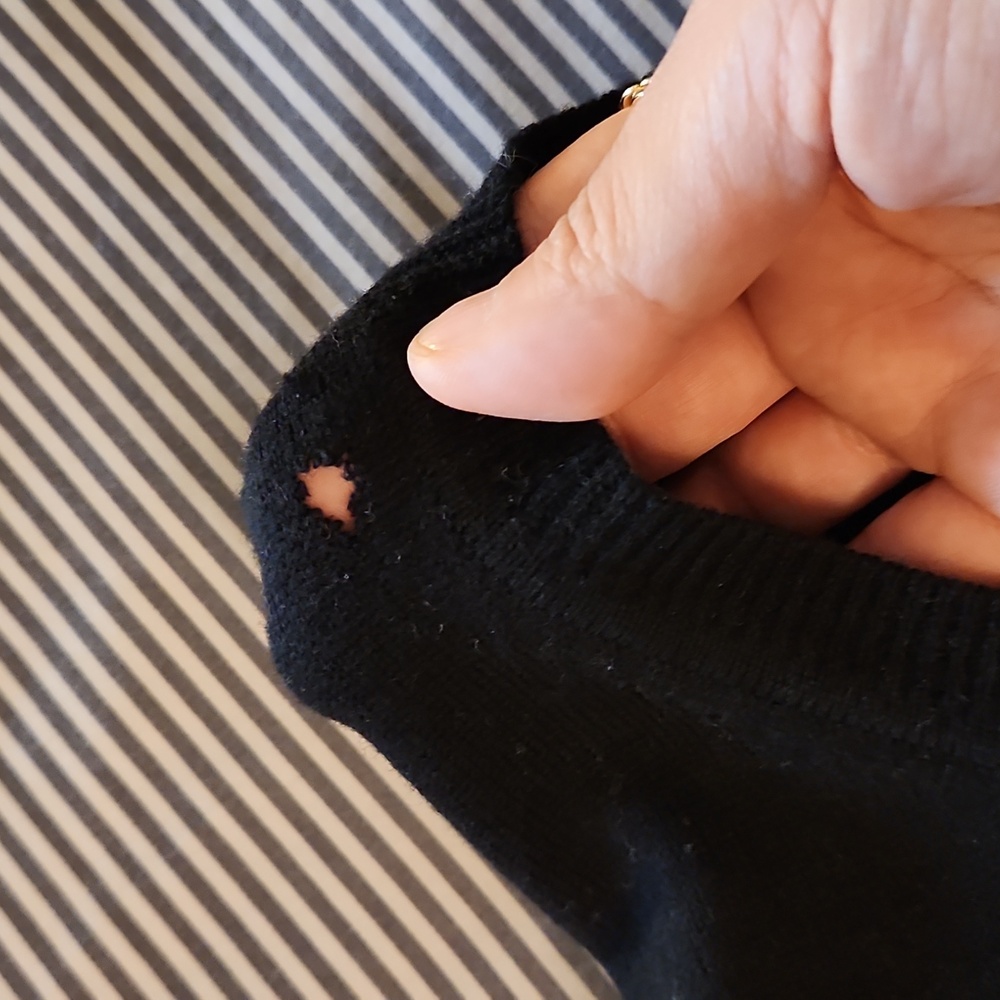 Rag & Bone Classic Black Natalie Sweater Sz S - Picture 5 of 5
